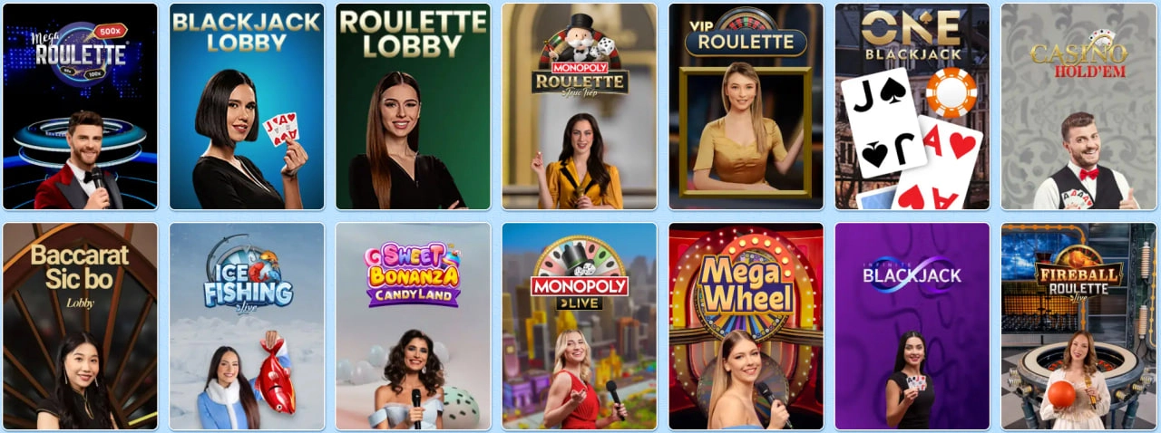 kazeeno casino popular live games